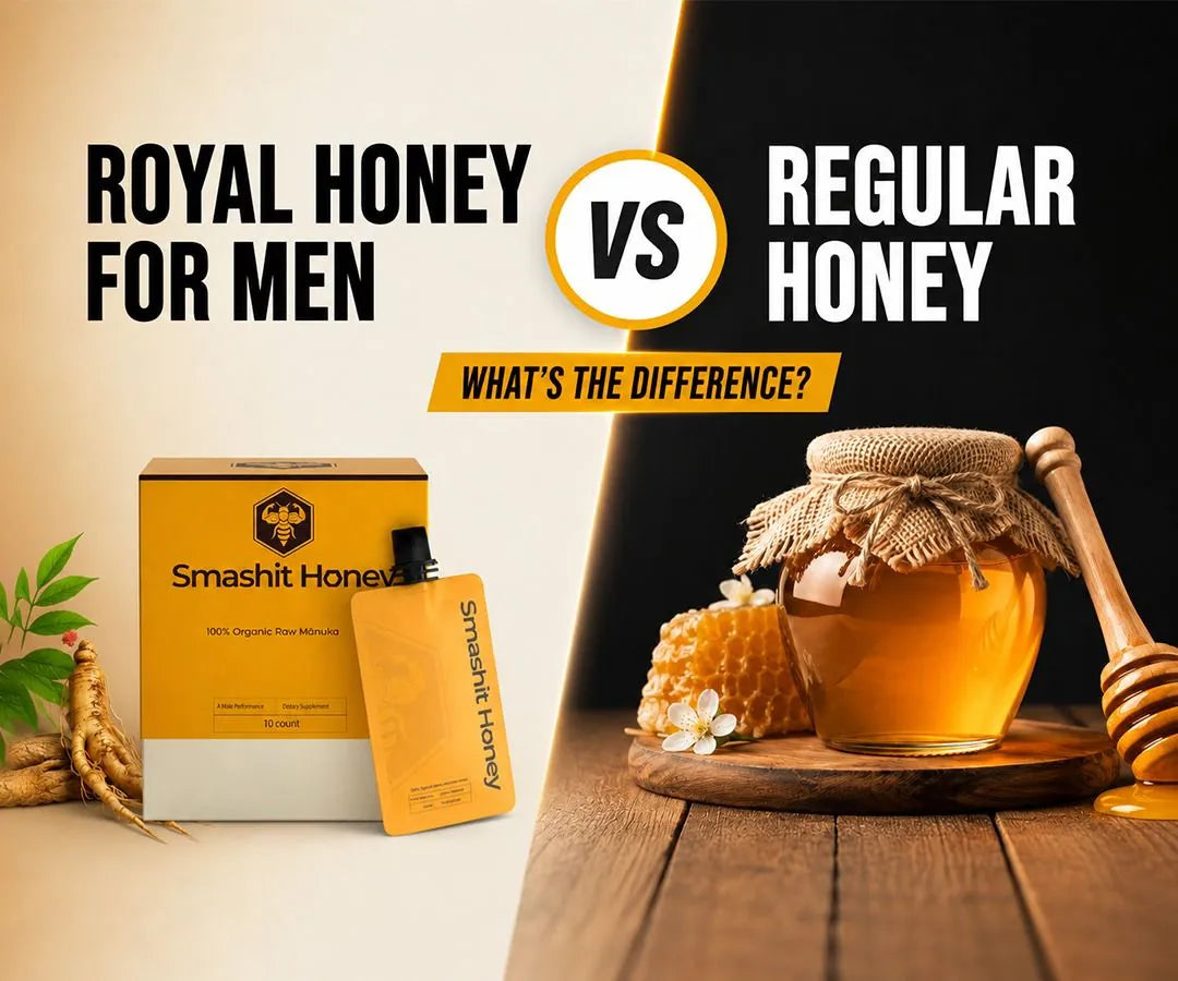 Royal Honey for Men vs Regular Honey - What is the Difference?