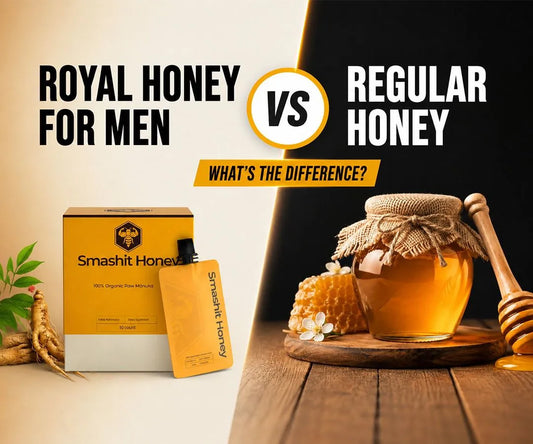 Royal Honey for Men vs Regular Honey - What is the Difference?