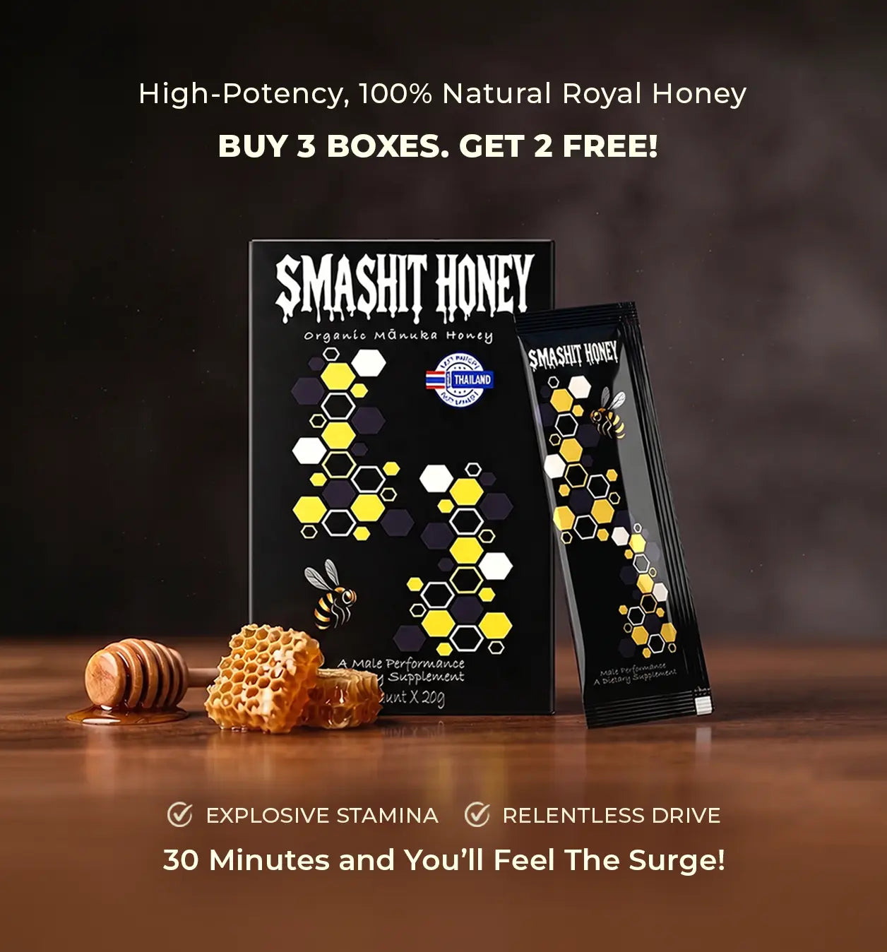 Unmatched Confidence, Stamina & Performance on night one | Buy 3 Get 2 Free