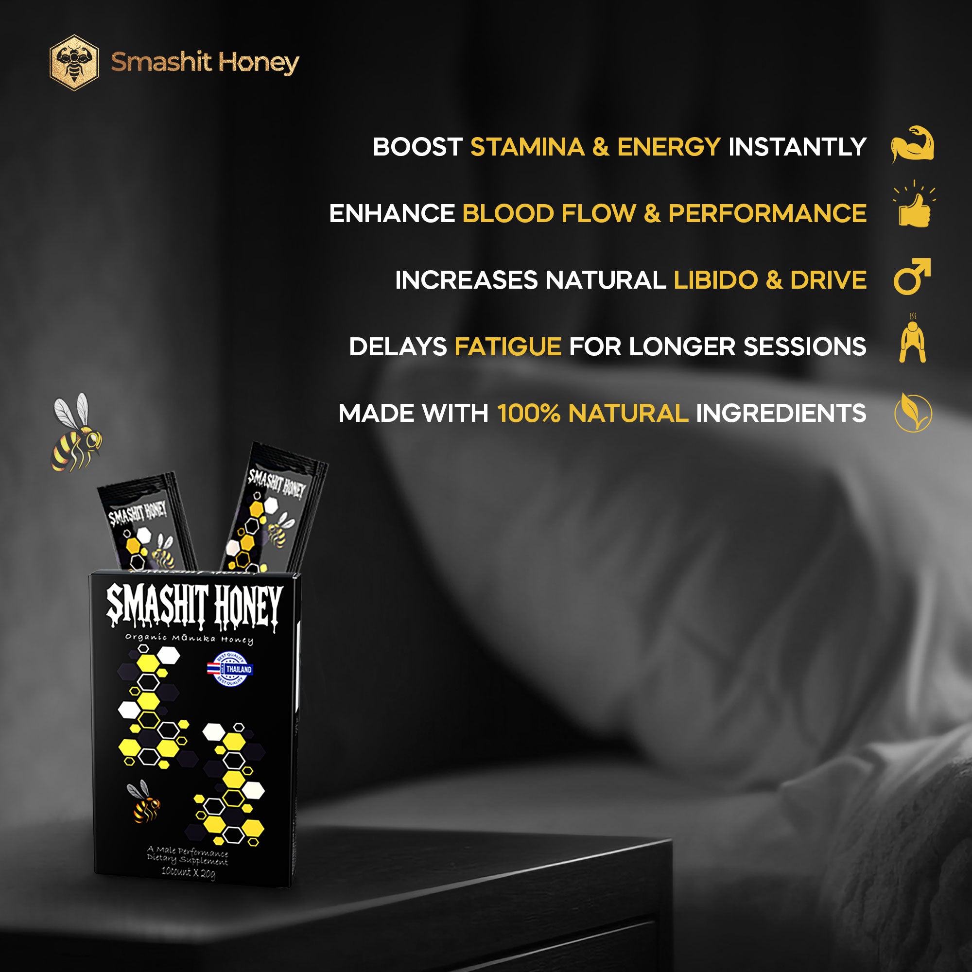 SmashIt Honey Pack of 10
