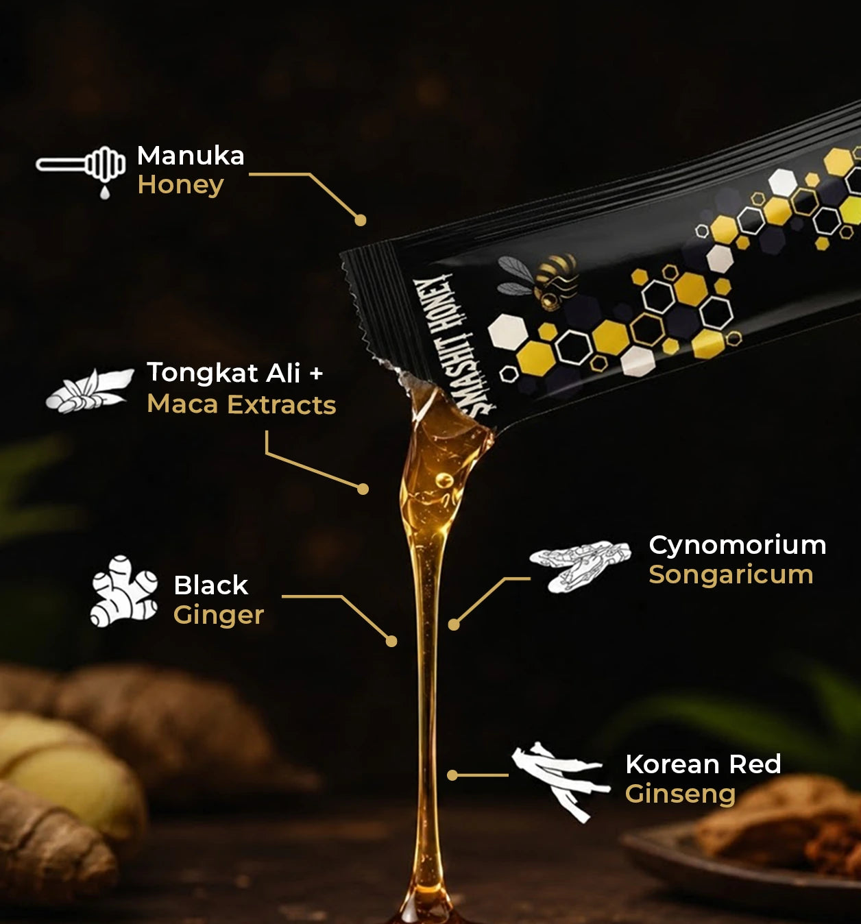 SmashIt Honey Pack of 10