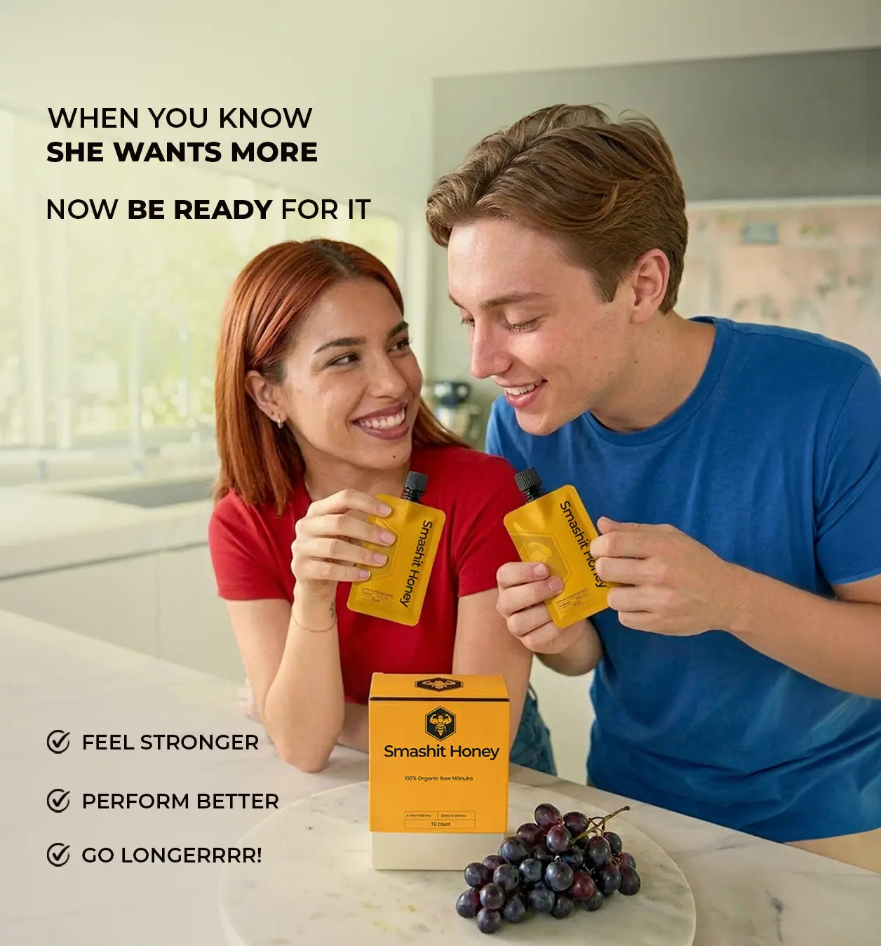 Harder, Longer, And Ready To Go All Night | Buy 3 Get 2 Free