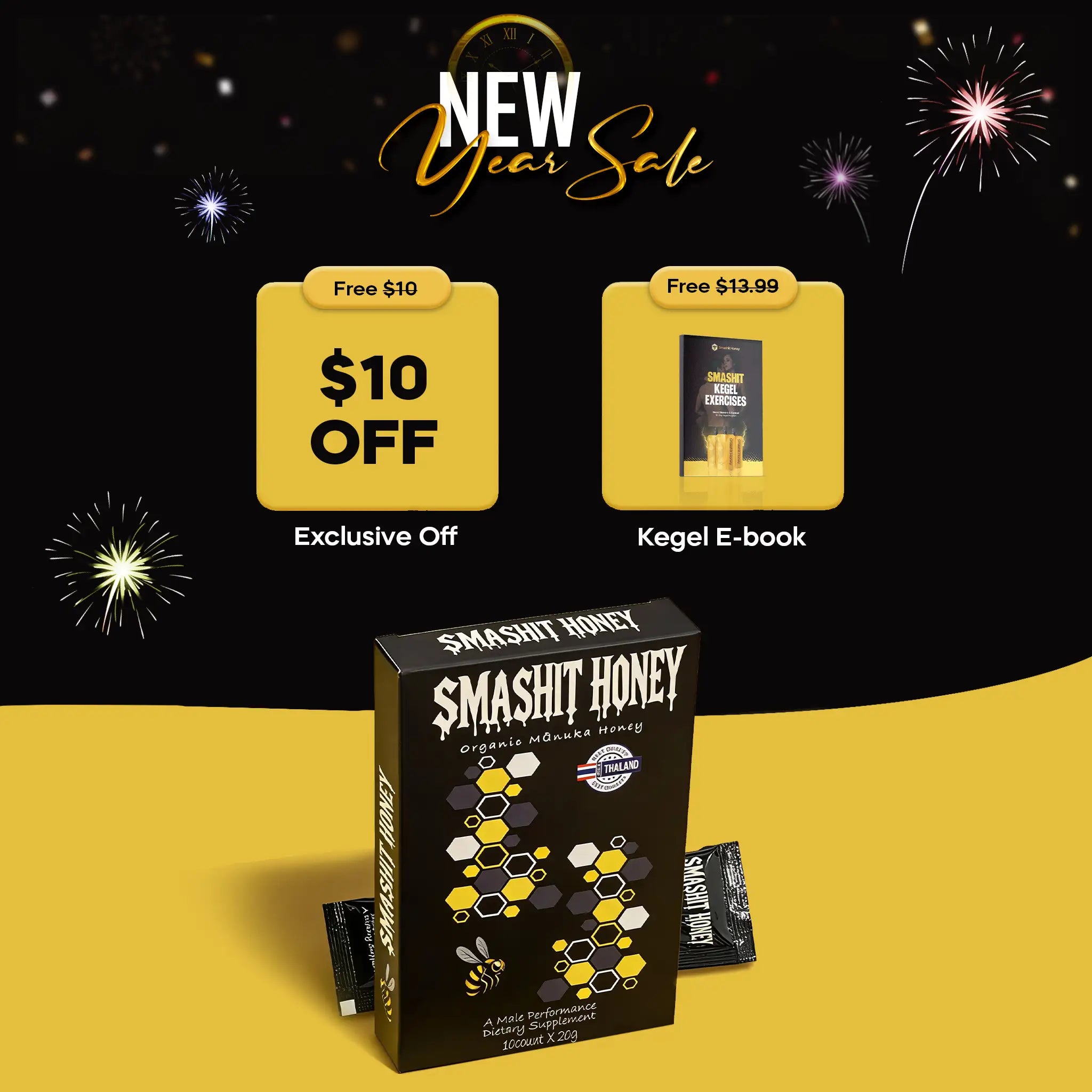 SmashIt Honey Pack of 10
